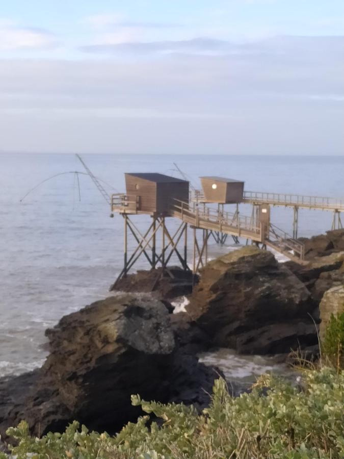 Hotel Particulier Le Rocher Des Marais "Proximite Plage & Vue Mer Pour Certains Hebergements" ポルニック エクステリア 写真